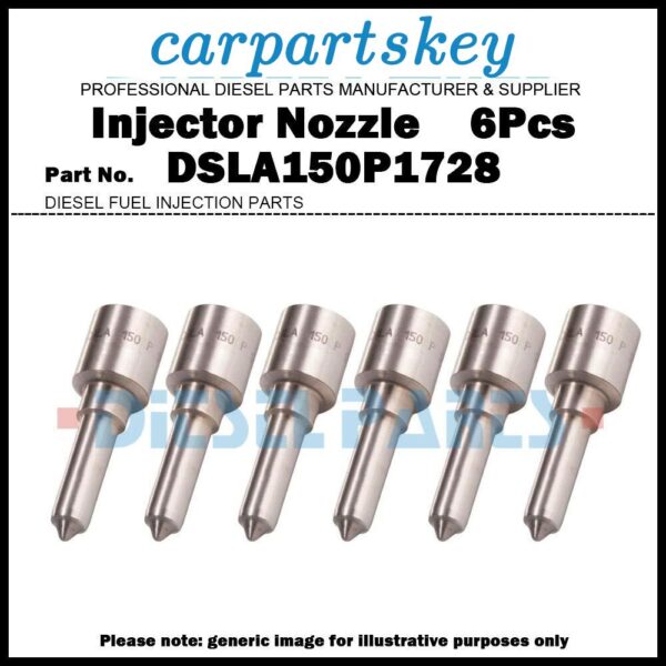 6x Fuel Injector Nozzle DSLA150P1728 for Mercedes Benz Atego OM906LA A0060179221