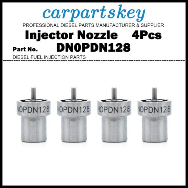4Pcs Diesel Fuel Injector Nozzle Tips 105007-1280 DN0PDN128 for ISUZU ELF 4JG2