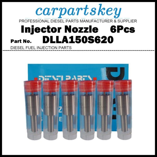 6x Injector Nozzle 3638954M1 DLLA150S620 for Massey Ferguson 3670 3690 8140 8150