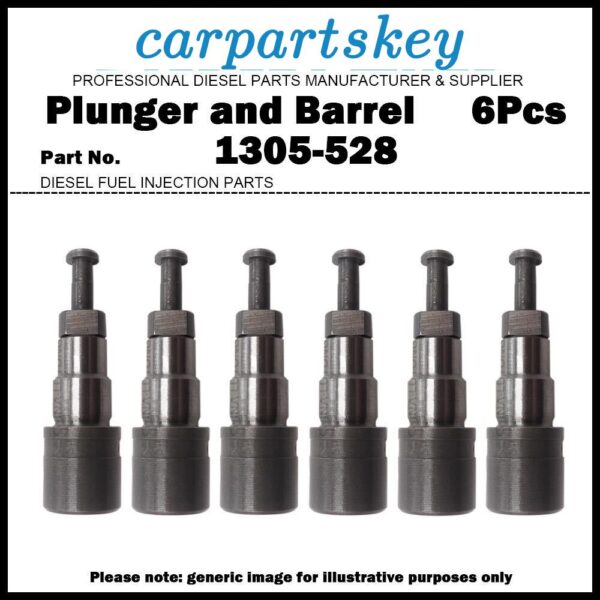 6Pcs Plunger and Barrel 1305-528 1418305528 A0010741022 for MERCEDES OM616 OM617