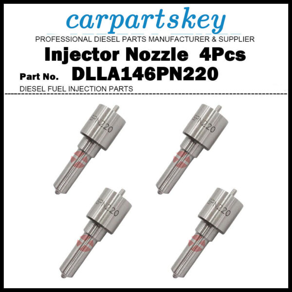 4x Fuel Injector Nozzle DLLA146PN220 for Isuzu Elf N Series 4HF1 4.3D 8971741120