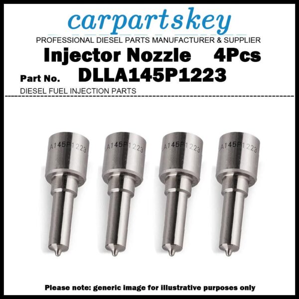 4x Fuel Injector Nozzle DLLA145P1223 for Land Rover Freelander 2.0TD4 0445110130