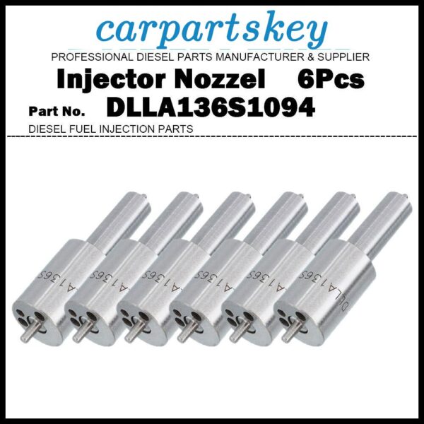 6Pcs Fuel Injector Nozzle DLLA136S1094 0433271499 for Mercedes Setra O405 OM447