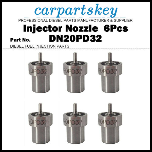 6x Injector Nozzle DN20PD32 for TOYOTA Land Cruiser 1HZ 23600-69055 23600-19045