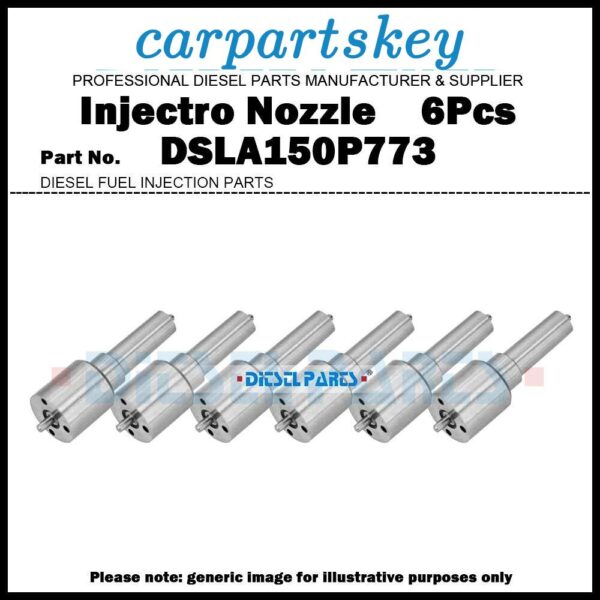 6x Fuel Injector Nozzle DSLA150P773 for Cummins 0432193652 3943929 0432193664