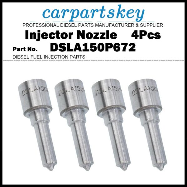 4Pcs Injector Nozzle DSLA150P672 for VW Polo 6N 9N 1.9SDI 028130203E 028130202H
