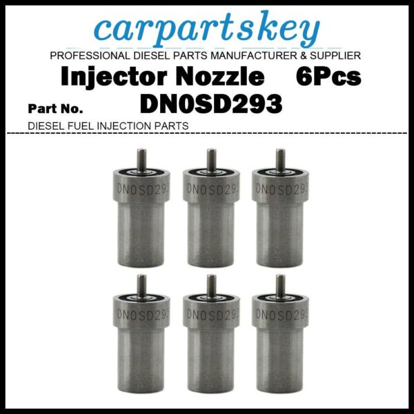 6Pcs Fuel Injector Nozzle DN0SD293 for VW Audi 072130201B 068130201B 068130201C