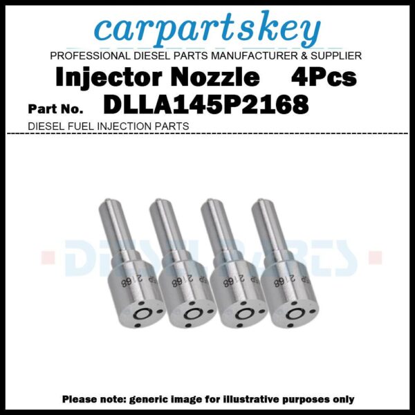 4Pcs Fuel Injector Nozzle Tip DLLA145P2168 for Ford F350 2.8D 0445110376 5285744