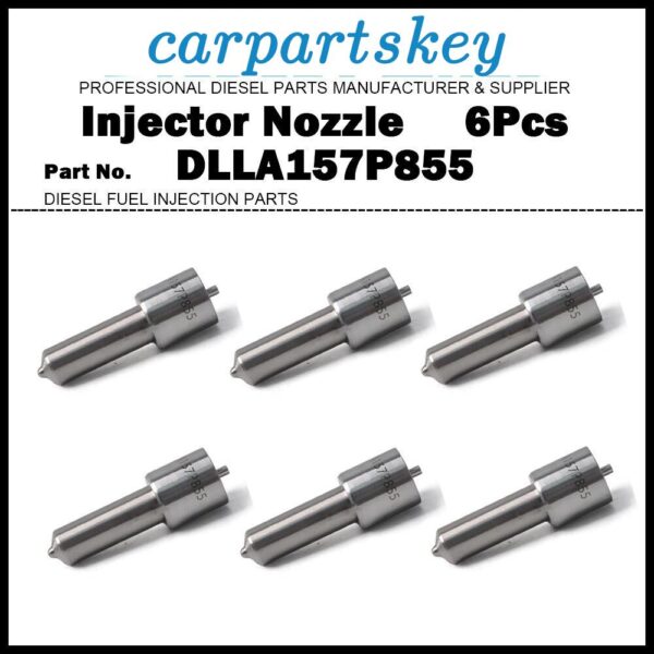 6x Injector Nozzle DLLA157P855 for Mitsubishi Fuso FK 6M60 095000-5450 ME302143