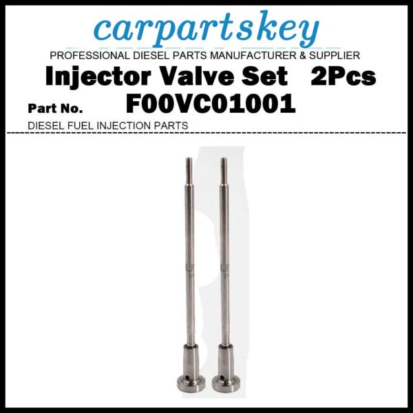 2Pcs Common Rail Fuel Injector Control Valve Set F00VC01001 for Mercedes Benz