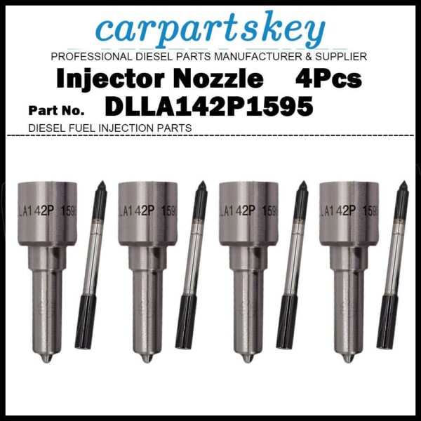 4x Fuel Injector Nozzle DLLA142P1595 for Fiat Ducato Iveco Daily 2.3d 0445110273