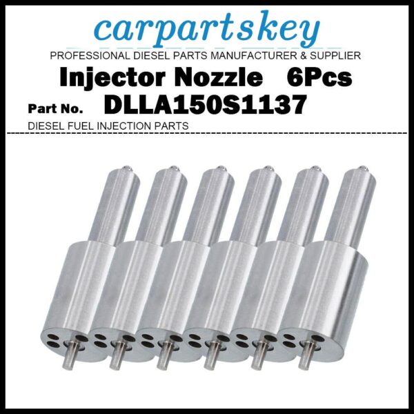 6Pcs Injector Nozzle DLLA150S1137 0433271714 for IVECO Eurostar Turbostar 17.2D