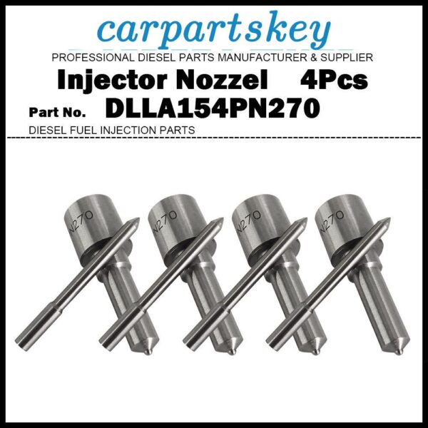 4x Injector Nozzle NP-DLLA154PN270 for ISUZU Elf MU Wizard D-MAX 4JA1 8973829460