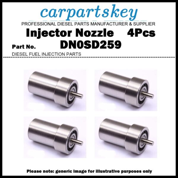 4x Diesel Fuel Injector Nozzle Tips DN0SD259 0434250117