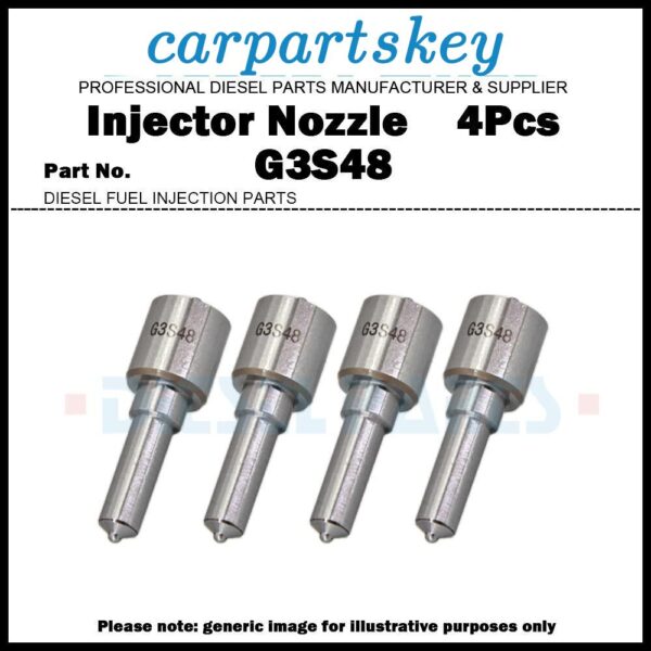 4Pcs Fuel Injector Nozzle Tips G3S48 for ISUZU 4JH1 295050-0933 8-98178247-3
