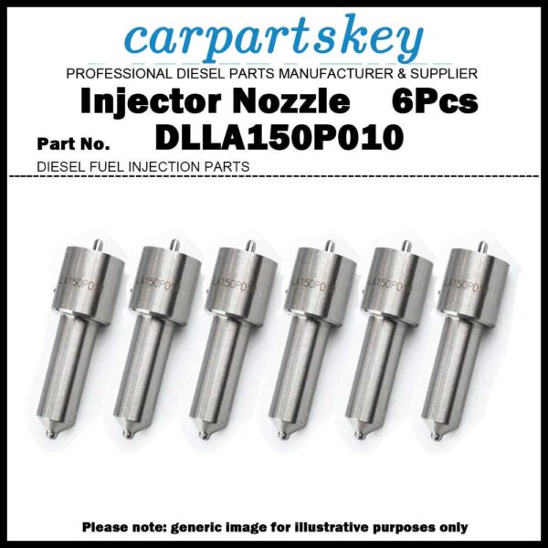 6x Fuel Injector Nozzle Tips DLLA150P010 F019121010 for XCMG HOWO Steyr WD615