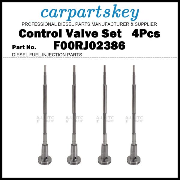 4x Injector Control Valve F00RJ02386 for Mitsubishi 4M50 0445120072 0445120076