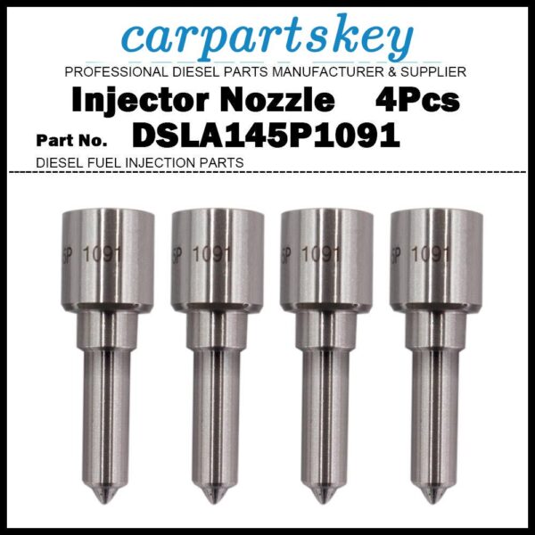 4x Diesel Injector Nozzle DSLA145P1091 for Renault Master Trafic 2.5d 0445110087