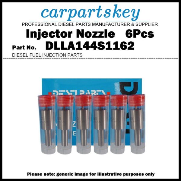 6Pcs Fuel Injector Nozzle Tips DLLA144S1162