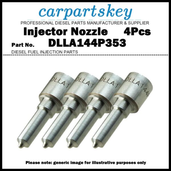 4x Injector Nozzle 0433171252 DLLA144P353 04170699 4175789 for Deutz 1011 Engine