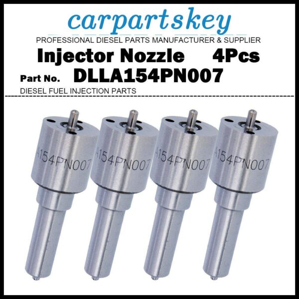 4Pcs Fuel Injector Nozzle 105017-0070 DLLA154PN007 for Mazda Titan T3500 SL 3.5d