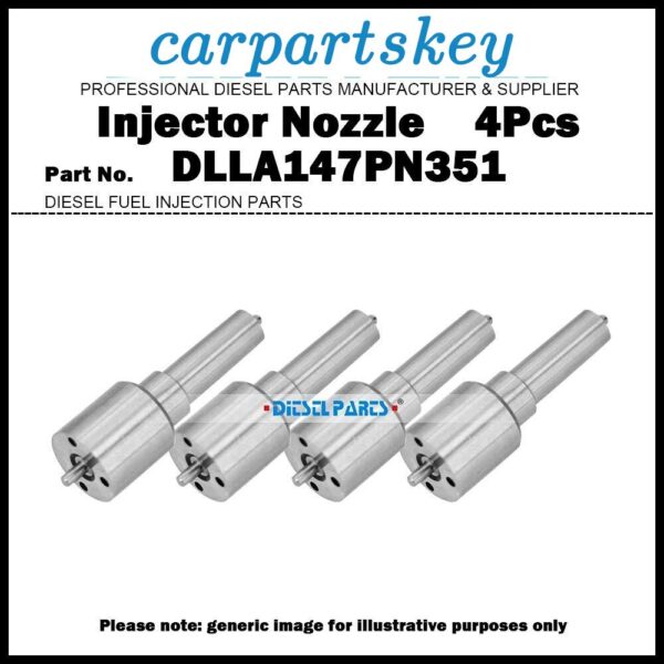 4x Fuel Injector Nozzle 105017-3510 DLLA147PN351 for ISUZU 4JG1 4JG1T 8973586970