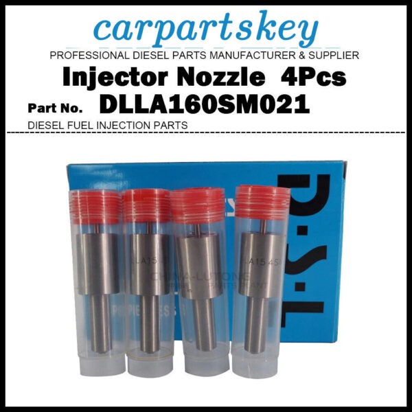 4Pcs Fuel Injector Nozzle 105025-0210 DLLA160SM021 for Mitsubishi Fuso 8M20 8M21