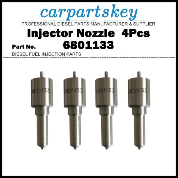 4Pcs Fuel Injector Nozzle 6801133 for Ford 6640 FONN9F593BA FONN9F593BB 6704803