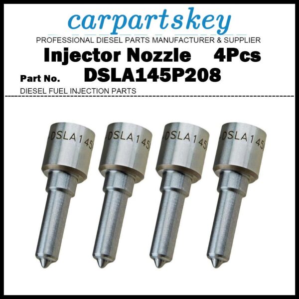4Pcs Injector Nozzle DSLA145P208 for Land Rover Defender L316 0432193879 ETC8412