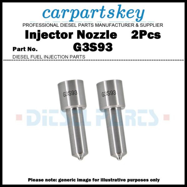 2Pcs Fuel Injector Nozzle G3S93 for Hitachi ISUZU 6WG1 295050-1550 8-98259290-0