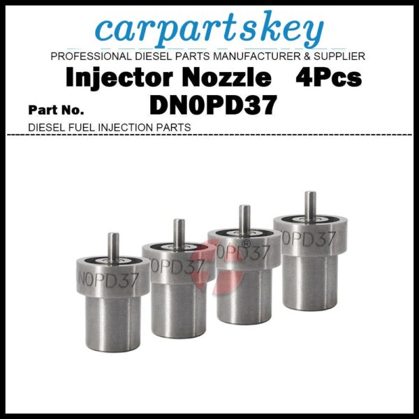 4Pcs Fuel Injector Nozzle DN0PD37 for MITSUBISHI Colt Lancer 4D65 4D68 MD080288