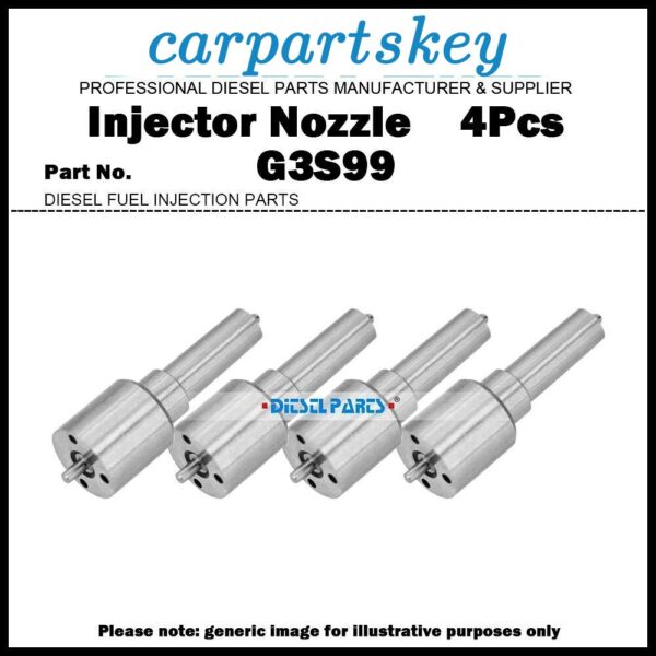 4x Fuel Injector Nozzle G3S99 for ISUZU 6WG1 6WF1 6UZ1 295050-1560 8982592870