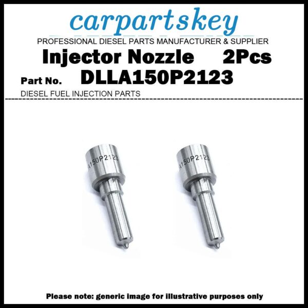 2Pcs Fuel Injector Nozzle DLLA150P2123 for Yuchai YC6J / 0445120165 0445120291