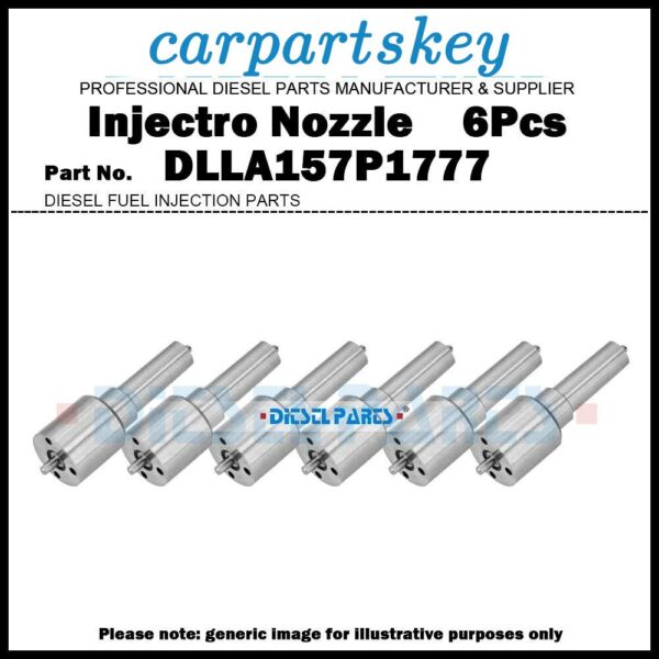 6x Diesel Fuel Injector Nozzle DLLA157P1777 for MAN TGL TGM D0836LFL 2005-
