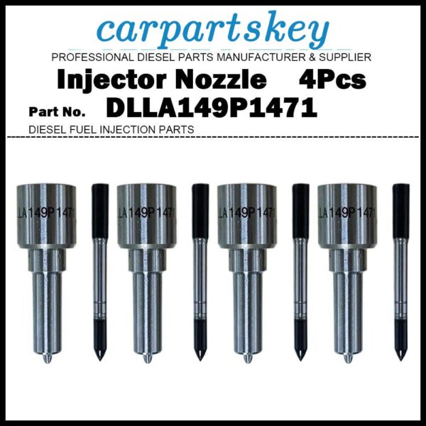 4x Injector Nozzle DLLA149P1471 for FORD Focus 1.6TDCi 0445110239 3M5Q-9F593-HD