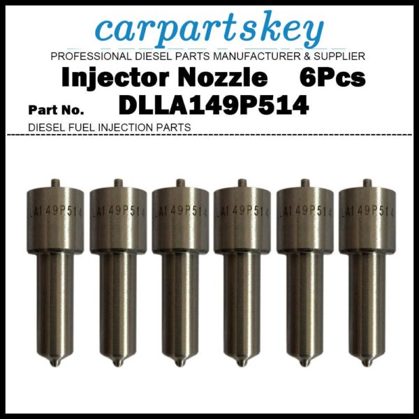 6Pcs Injector Nozzle DLLA149P514 for Renault Midliner Midlum Premium 6.2d 1996-