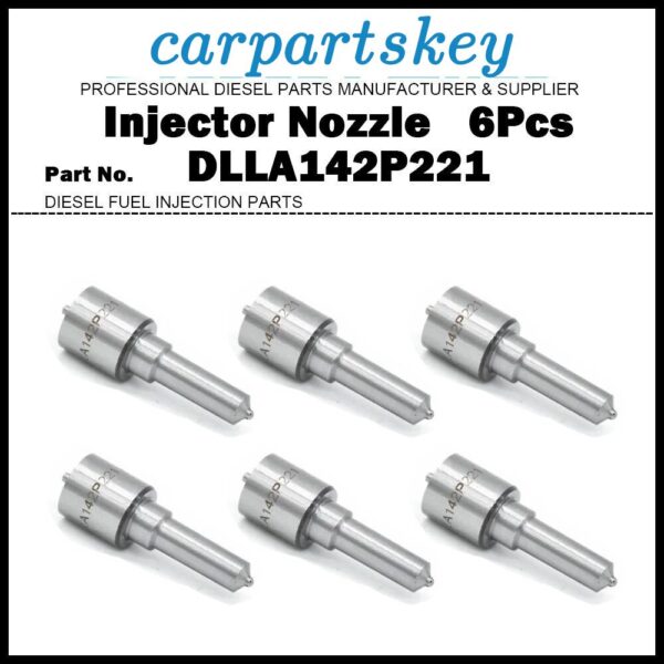 6x Diesel Fuel Injector Nozzle DLLA142P221 1304240 for SCANIA 1318812 0432131850