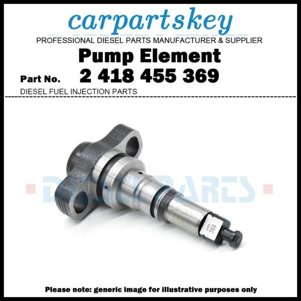 Pump Element Plugner and Barrel Assembly 2455-369 2418455369 for Cummins