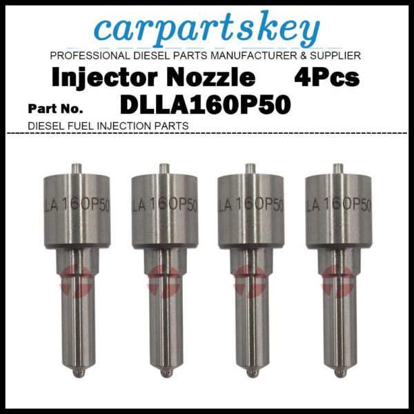 4Pcs Injector Nozzle DLLA160P50 for MITSUBISHI 4D31 4D33 4D34 ME016316 ME016985