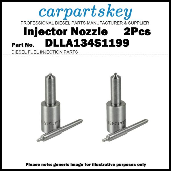 2x Fuel Injector Nozzle DLLA134S1199 for MERCEDES BENZ MK SK OM440 OM441 OM442