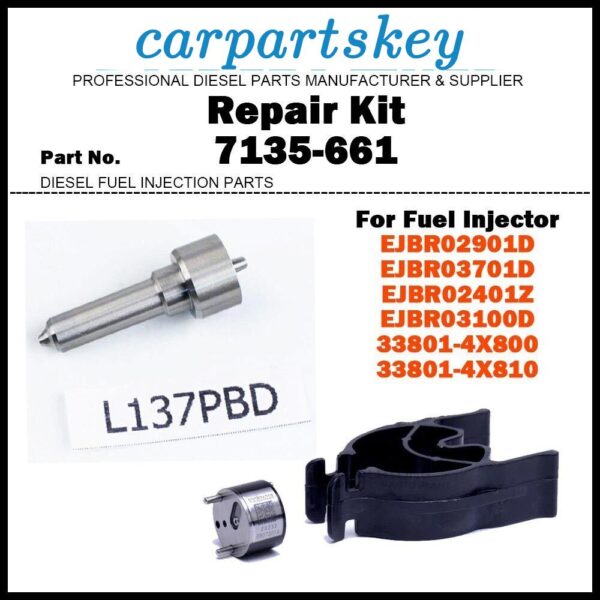 Repair Kit 7135-661 28239294 L137PBD for Kia Carnival Bongo 2.9 CRDi 33800-4X800