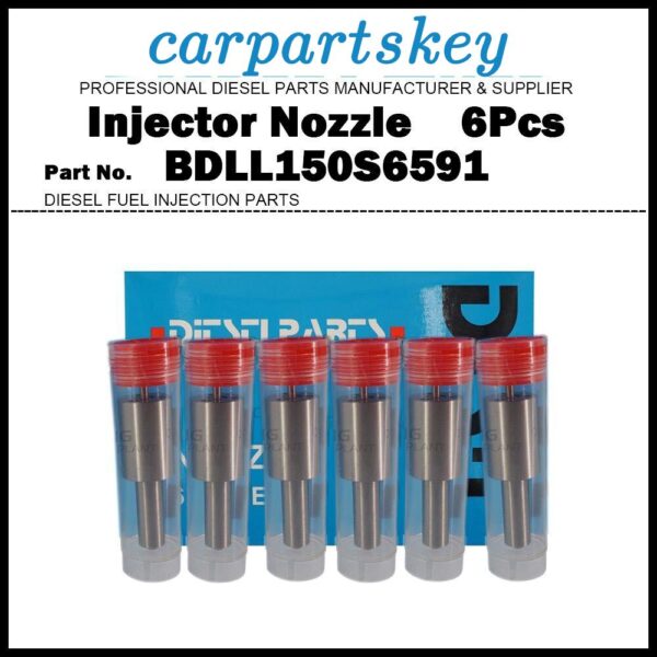 6Pcs Fuel Injector Nozzle 2646823 BDLL150S6591 5621636 for Perkins 4.236 T6.354