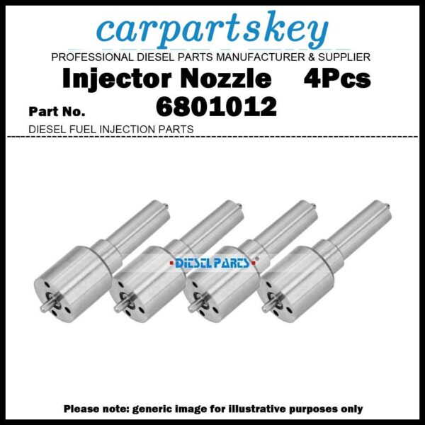 4x Fuel Injector Nozzle 6801012 2645A601 2645C614 JB6801012 for Perkins 4.248.2