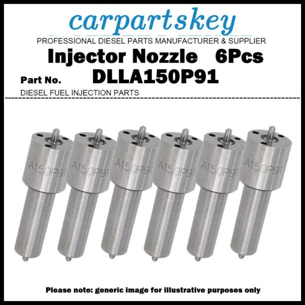 6x Fuel Injector Nozzle DLLA150P91 352659 for SCANIA 113H 113M T113E T113H 11.0D