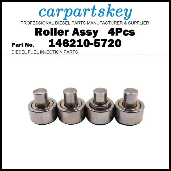 4x Injection VE Pump Roller Set Assy 146210-5720 8971631720 9461616128 ME742570