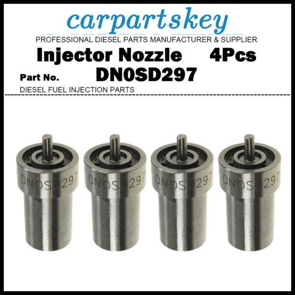 4x Injector Nozzle DN0SD297 for VW Caddy Golf Polo T4 1.9D 068130202F 0432217240