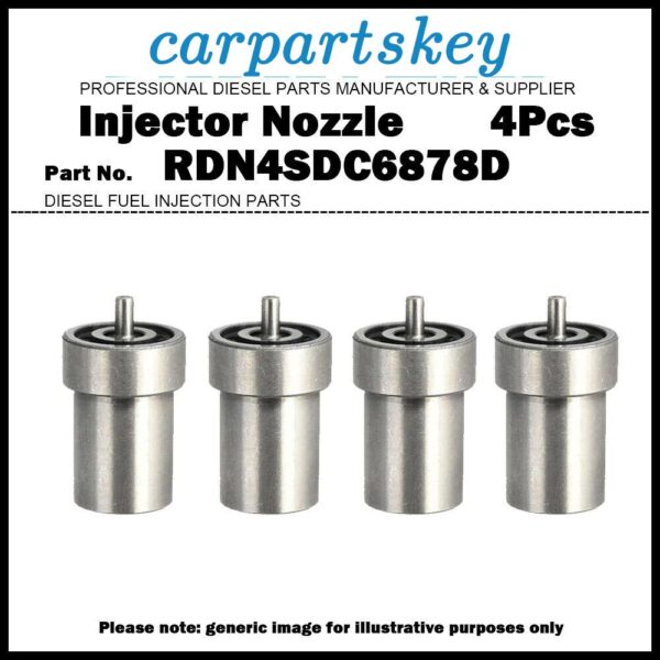 4Pcs Injector Nozzle 5643325 RDN4SDC6878D for Renautl Magane Volvo V40 S40 1.9TD