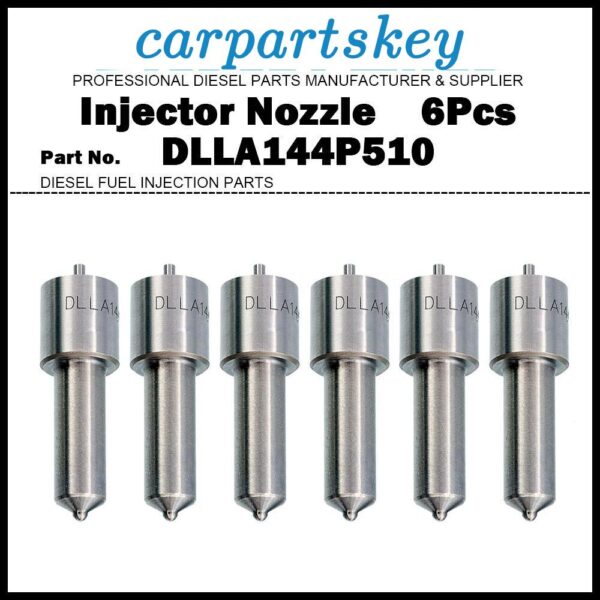 6x Fuel Injector Nozzle DLLA144P510 for RENAULT Kerax Premium 385 400 5000694846