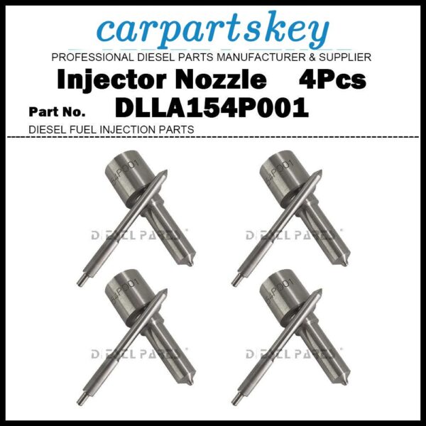 4x Injector Nozzle DLLA154P001 for ISUZU Elf Trooper MU Rodeo JMC FOTON 4JB1(T)