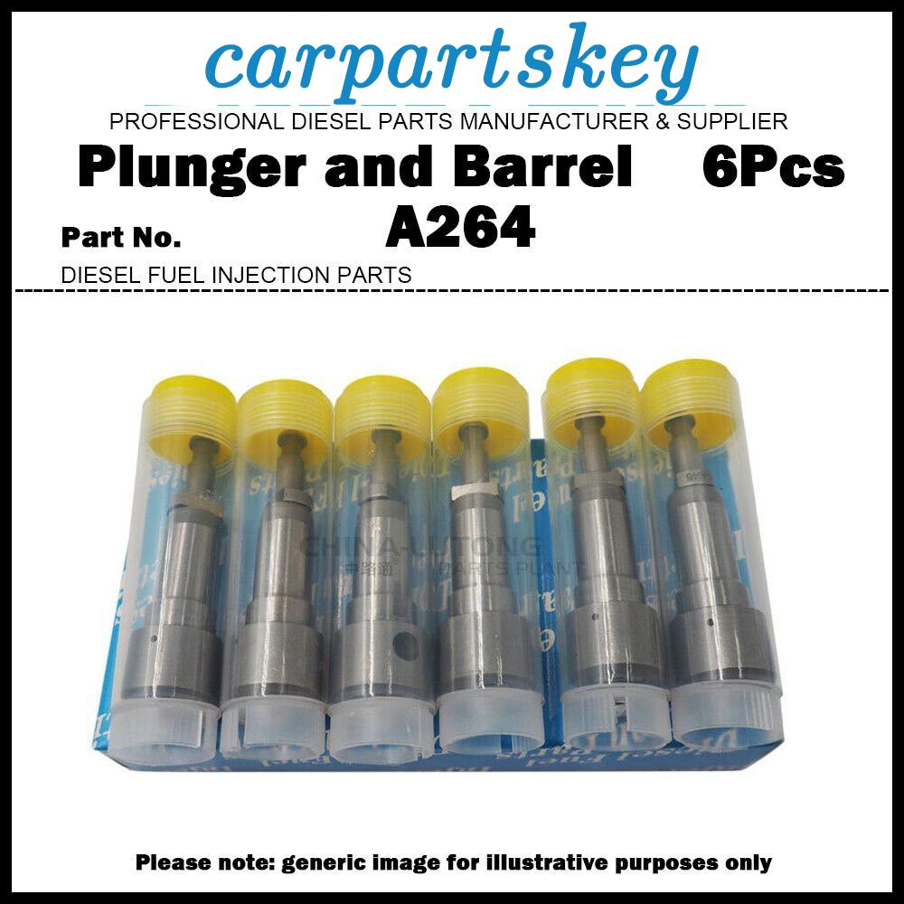 6Pcs Pump Element Plunger and Barrel Assembly A264 131154-2220 9443610468